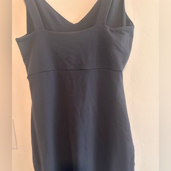 Susana Monaco V Gathered Strap Tank Dress in Midnight Blue Sz S - Picture 8 of 10